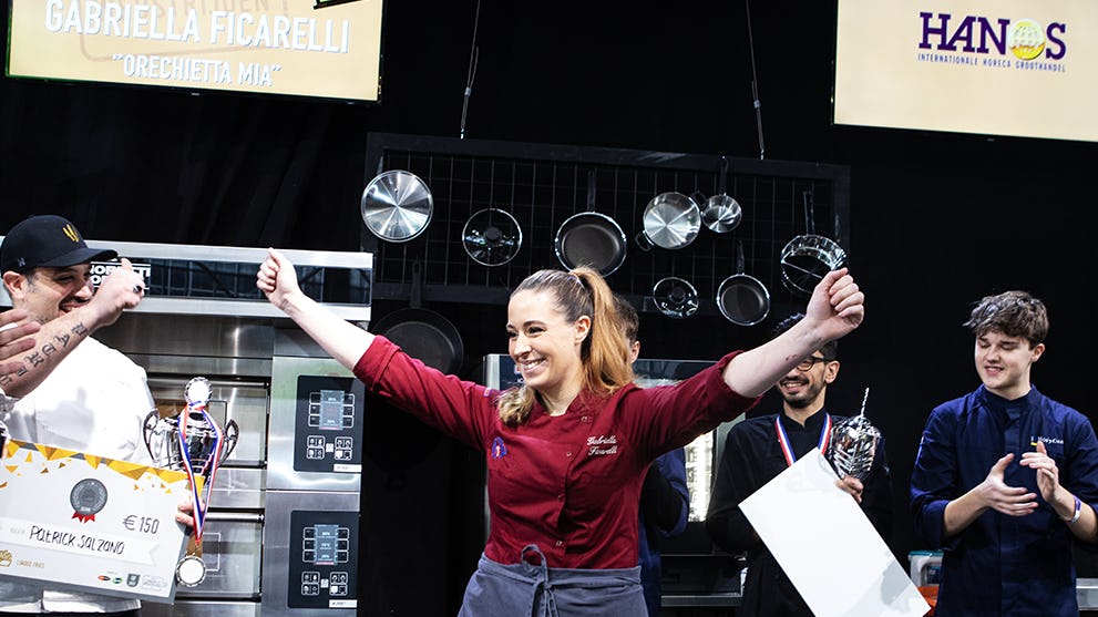 Gabriella Ficarelli wint eerste NK Lekkerste Pasta