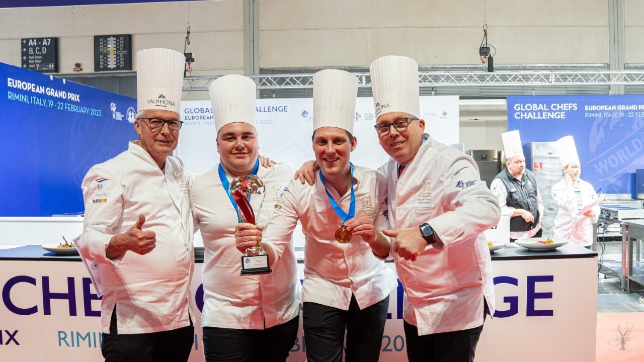 Nederlands team plaatst zich voor finale Global Chefs Challenge