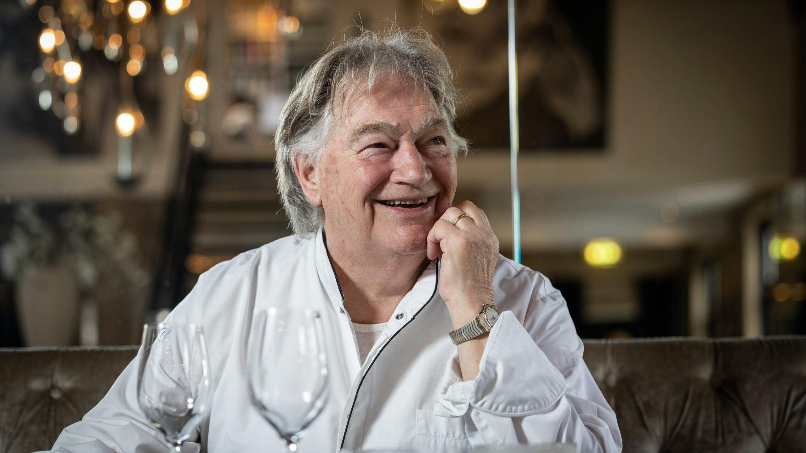 Paul Fagel bij Restaurant Het Arsenaal. Foto: Diederik van der Laan / Dutch Photo Agency