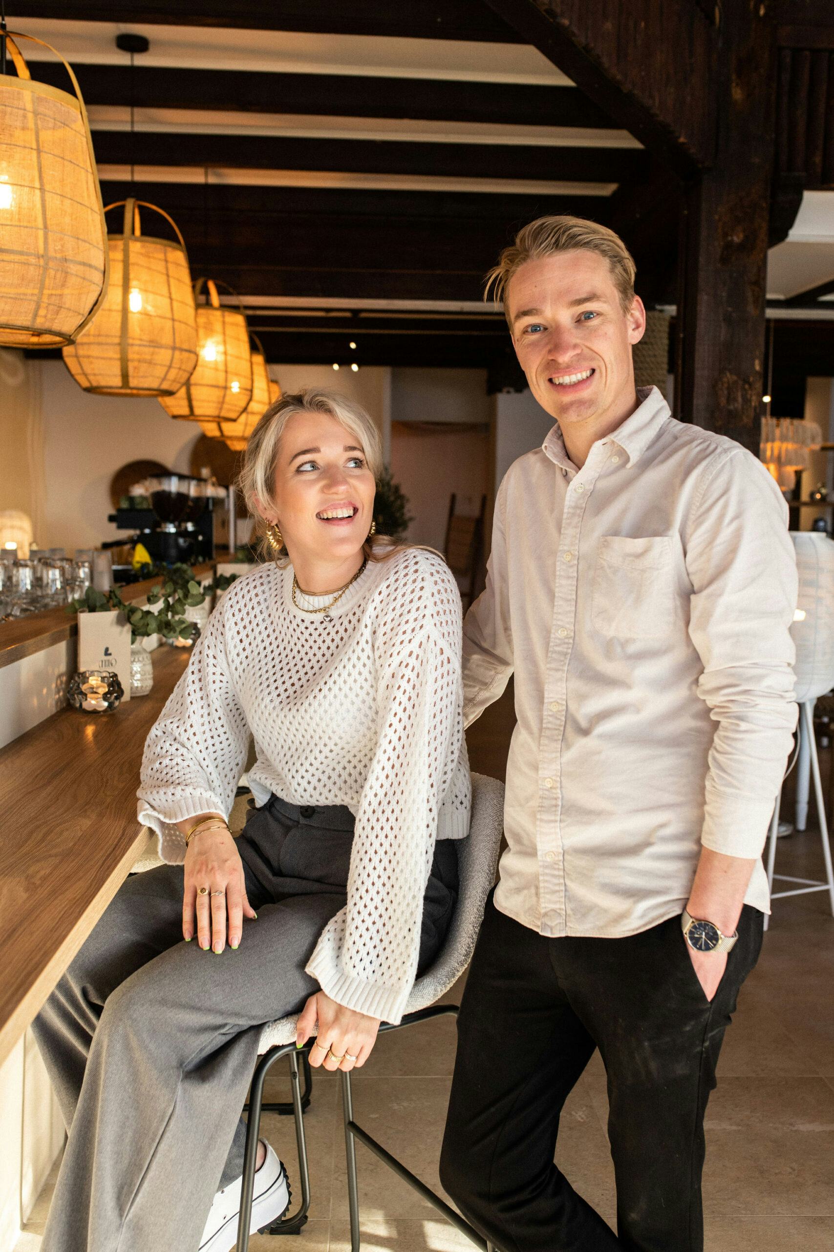 Marie-Claire Idsinga en Bart van 't Wout