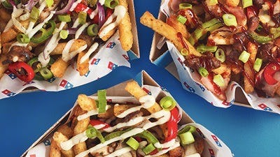 Domino's voegt loaded fries toe aan assortiment