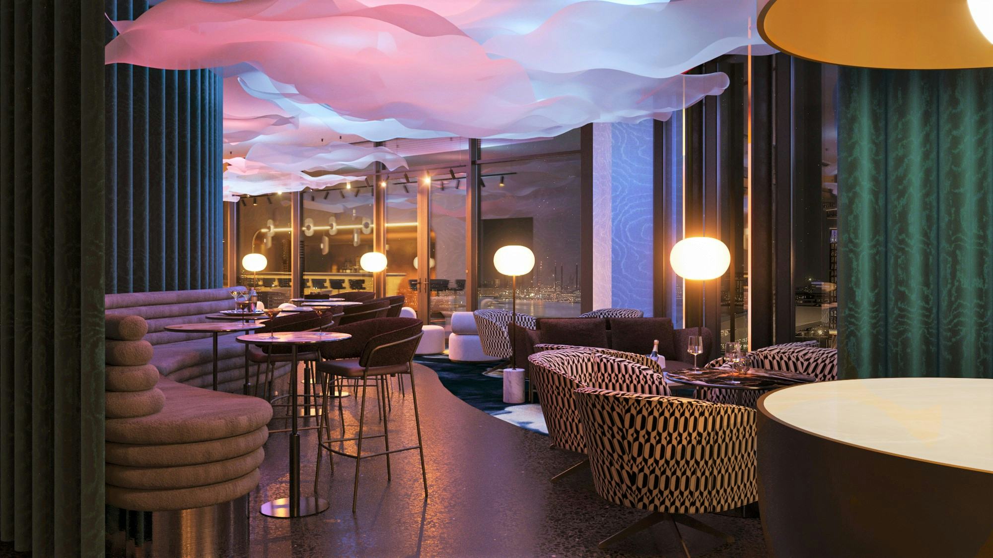 Skylounge van DoubleTree omgetoverd tot nieuwe rooftop LuminAir