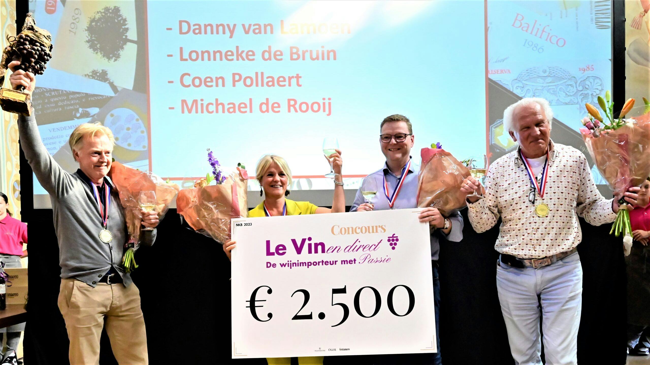 Deze wijnproevers gaan voor Nederland naar WK Blindproeven 2023