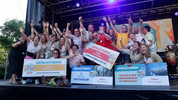 Laatste week om je aan te melden voor de bekendmaking van de Terras Top 100