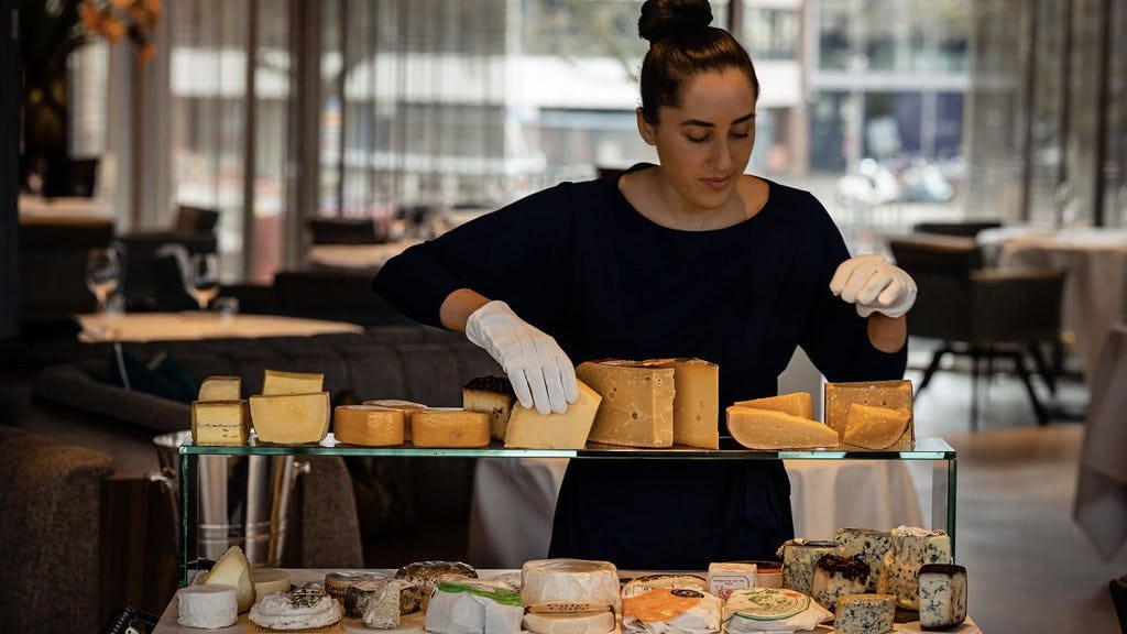 De kaaswagen van restaurant Fred in Rotterdam. Foto: LVF Food