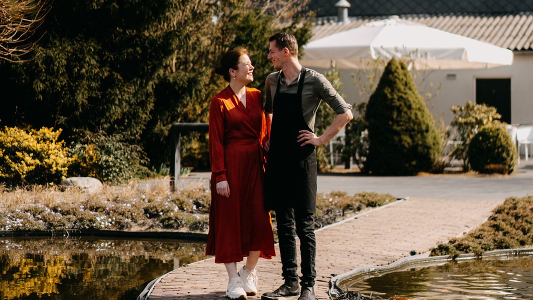 Laura van der Velden en Chiel Sap, eigenaren van Le Sable (foto Chantal Arnts)