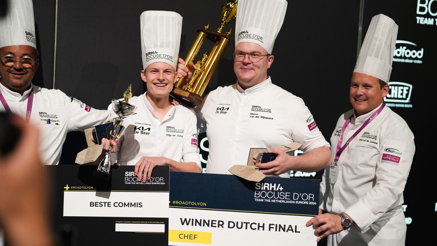 Marco van der Wijngaard wint voor tweede keer Nederlandse finale Bocuse d'Or