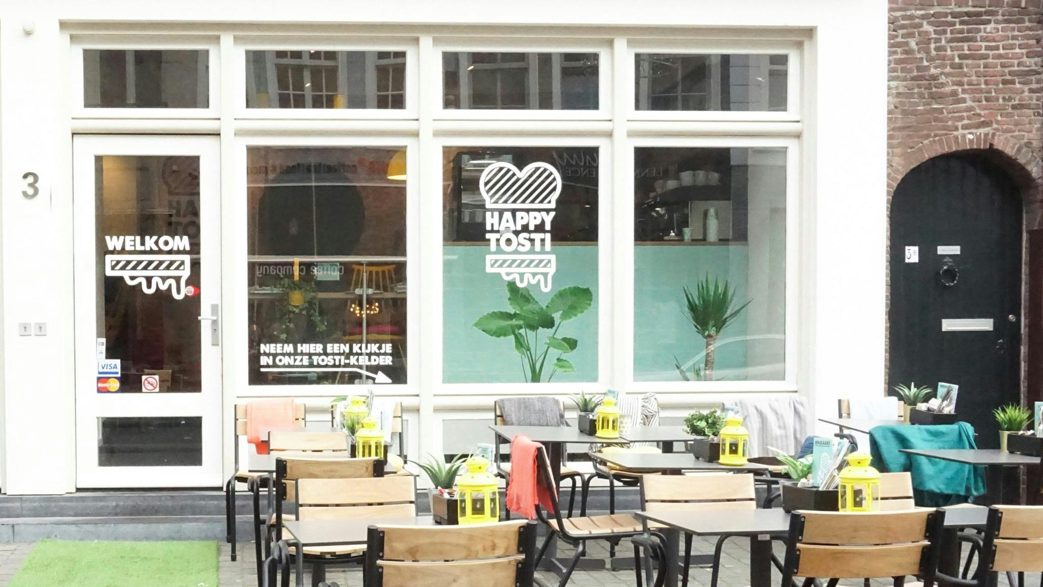 Vijfde restaurant van Happy Tosti dicht: 'Met pijn in mijn hart sluit nu Breda'