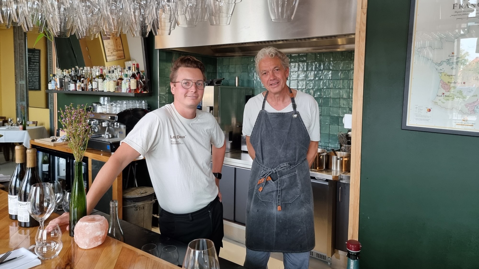 Jan-Jaap Altenburg en Samir Doueri.
