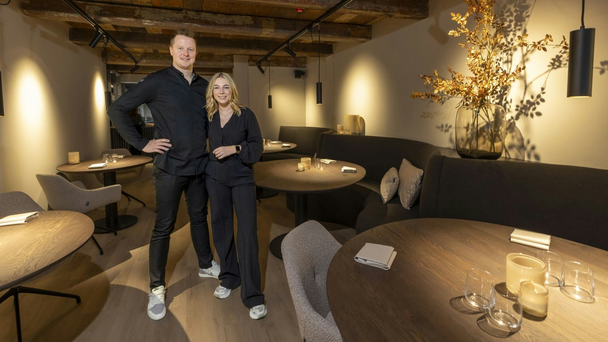 Lars Aukema en Lisa Stam.