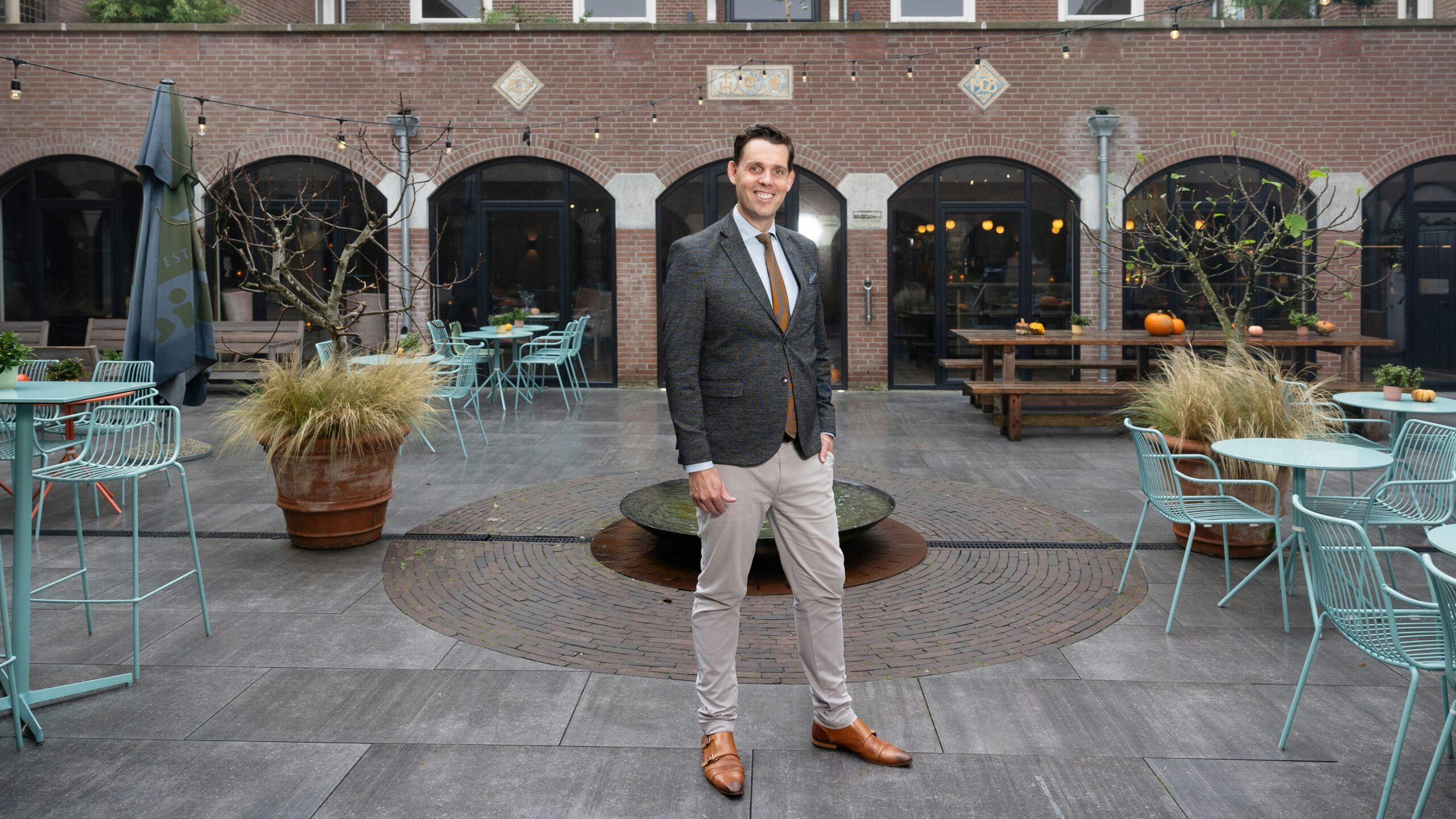 Wouter Visser, general manager The Anthony, Utrecht. Foto: Herbert Wiggerman