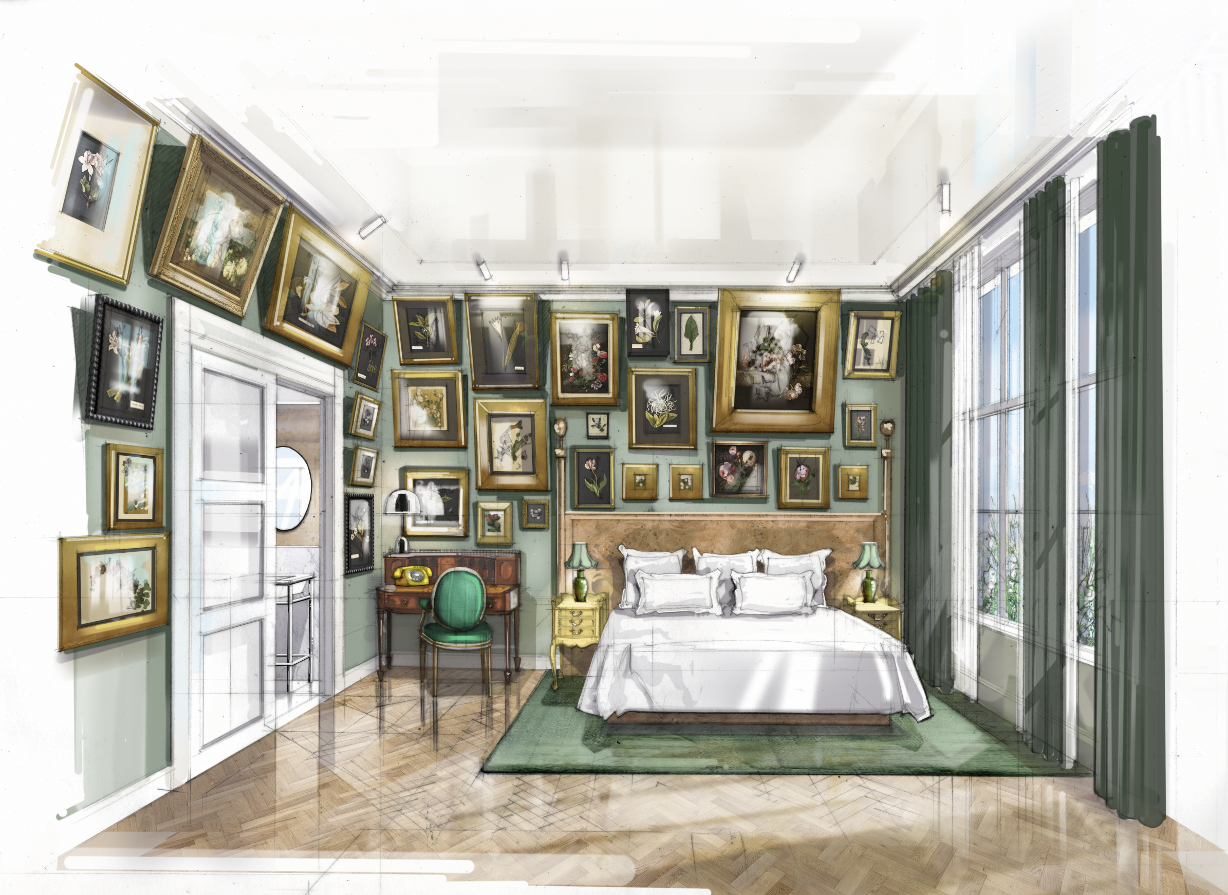 Flower Collector's Suite -  Bedroom