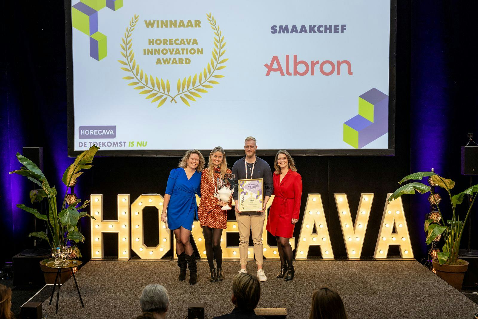 Albron Smaakchef wint Horecava Innovation Award 2024
