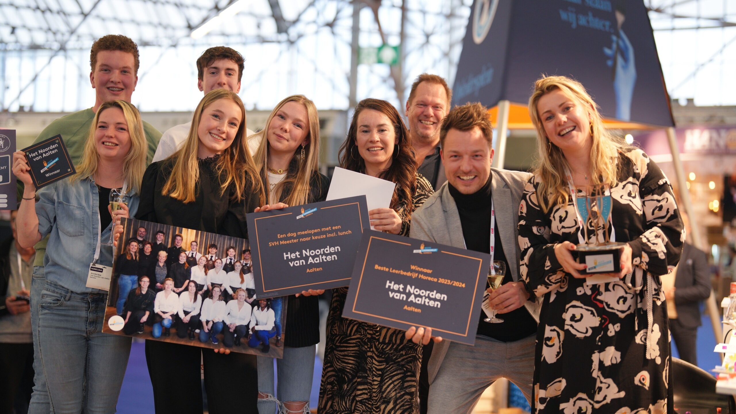 Het Noorden van Aalten wint wedstrijd Beste Leerbedrijf Horeca 2023/2024