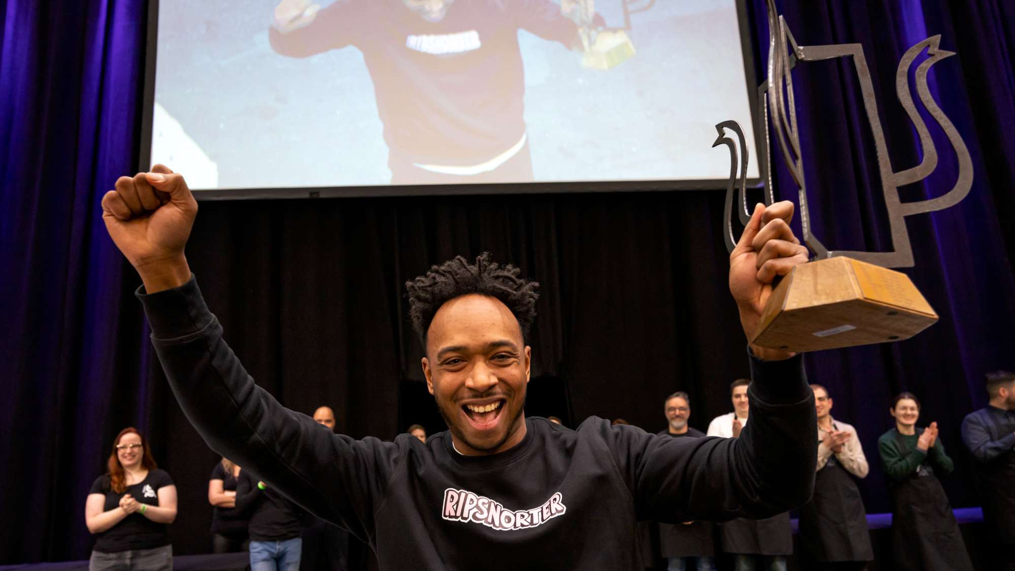 Zjevaun Janga is de beste barista van Nederland 