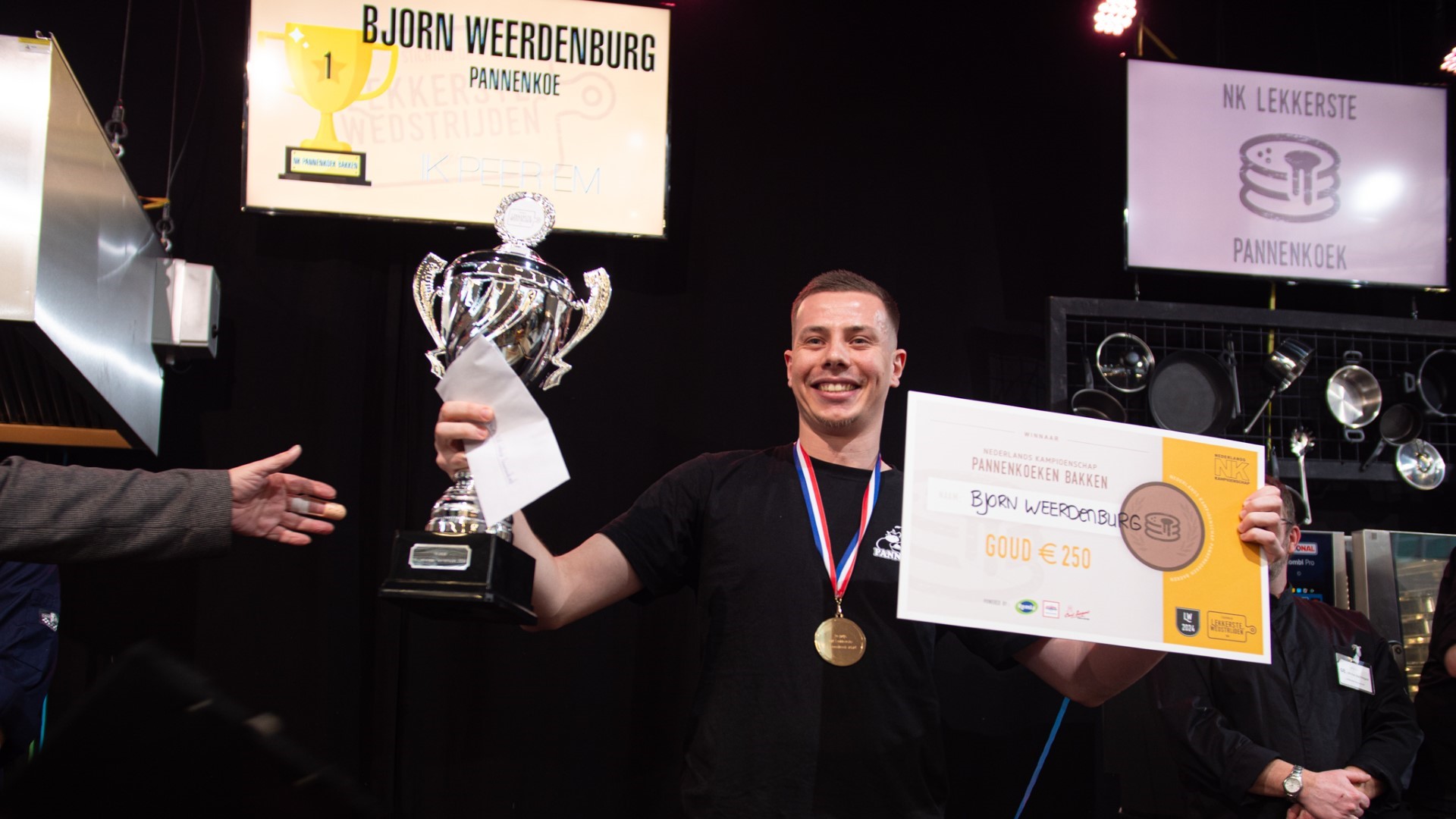 Bjorn Weerdenburg wint NK Lekkerste Pannenkoek 2024