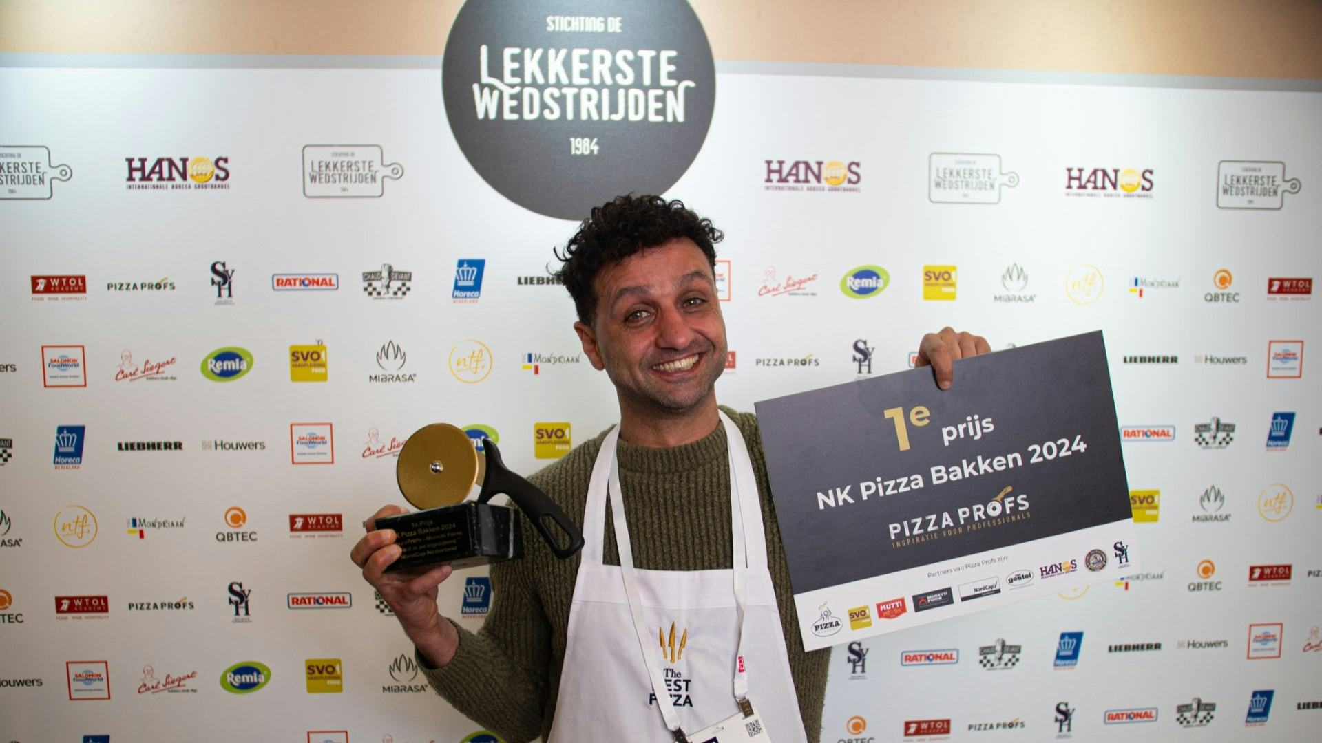 Winnaar NK Pizza Bakken had eigenlijk geen tijd om mee te doen