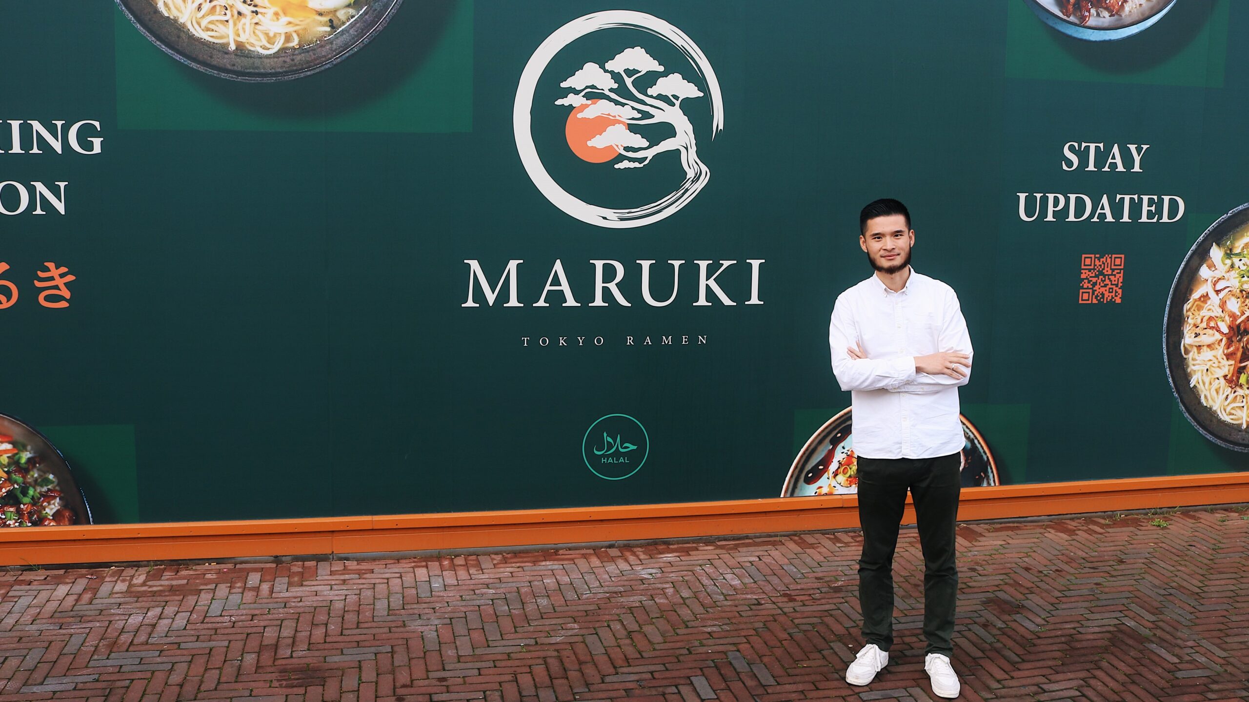 Xu Dong Sun opent eerste halal Japans restaurant in Nederland