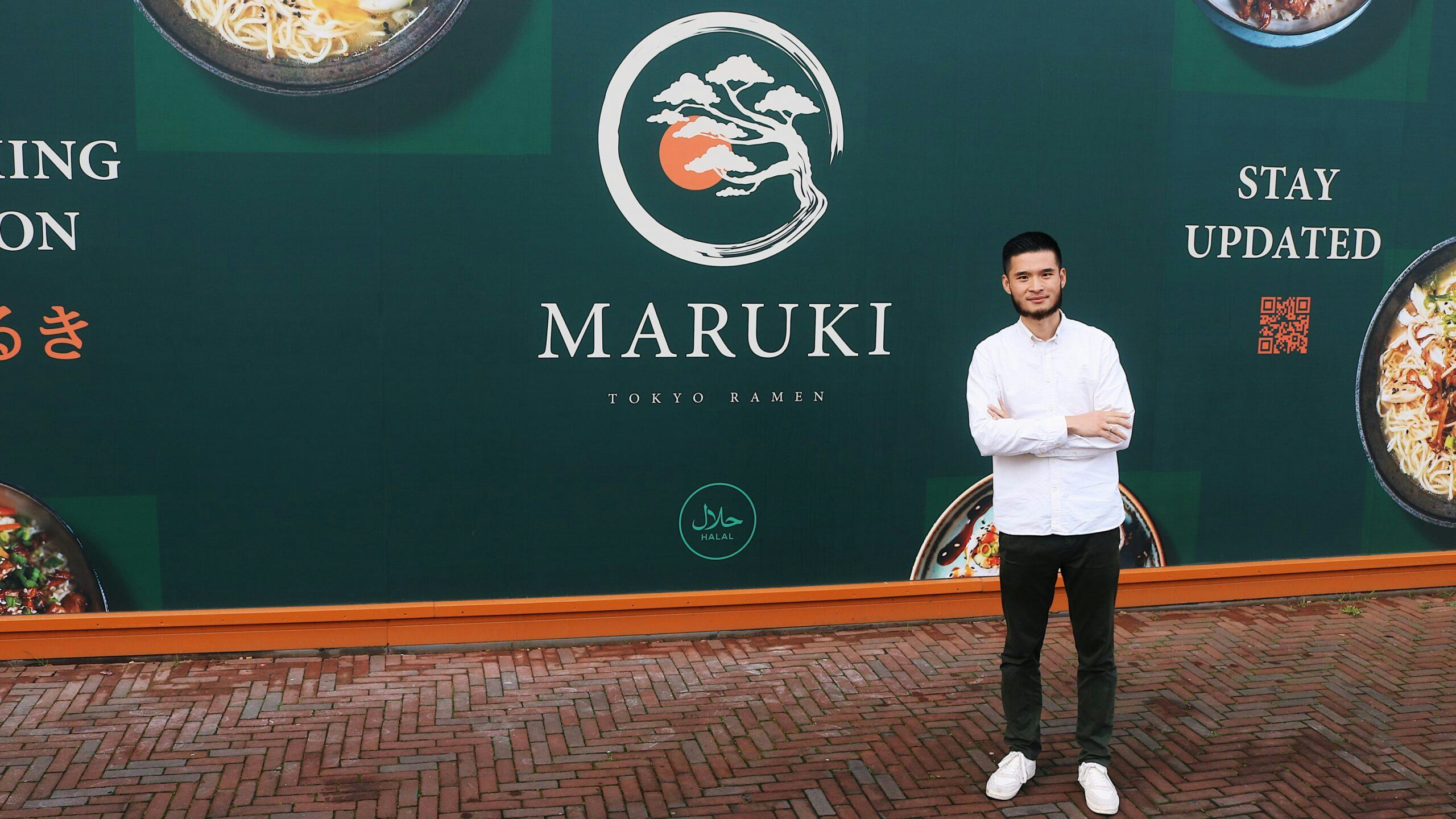 Xu Dong Sun opent eerste halal Japans restaurant in Nederland.