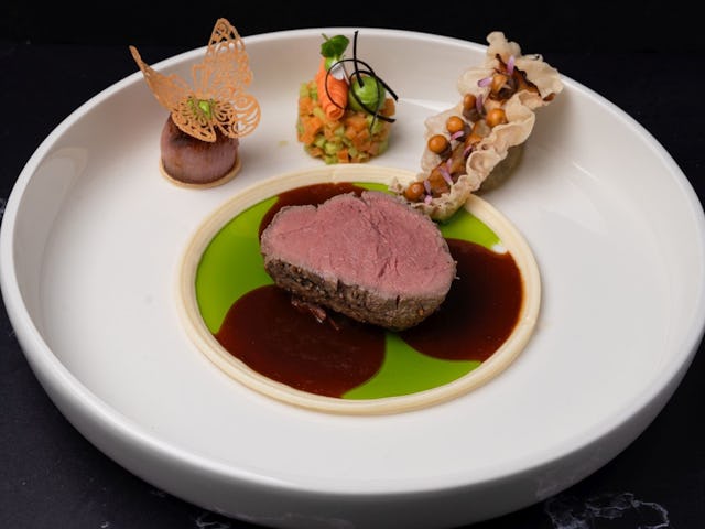 Hoofdgerecht. Foto-credits: Charlotte Mauritz, Annoncé Management