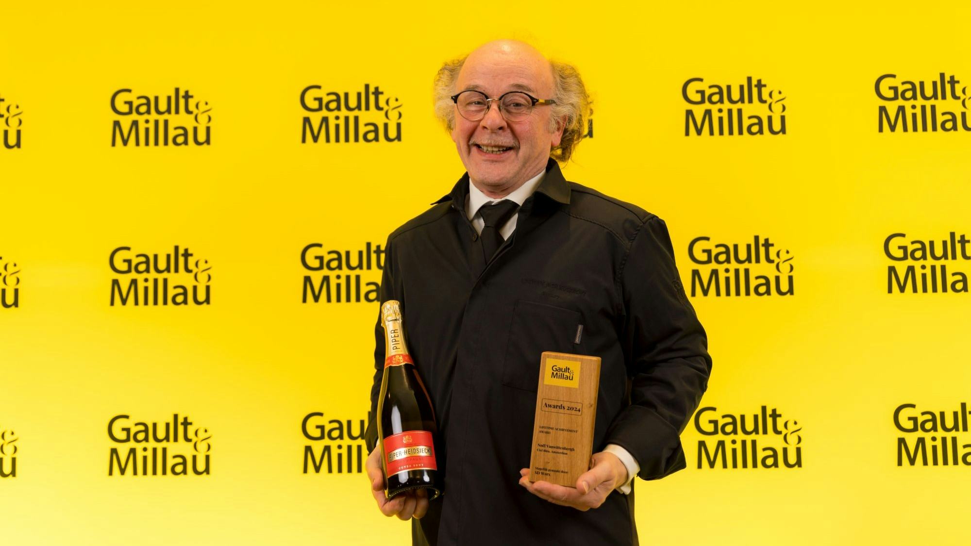 Noël Vanwittenbergh ontvangt Lifetime Achievement Award van Gault&Millau