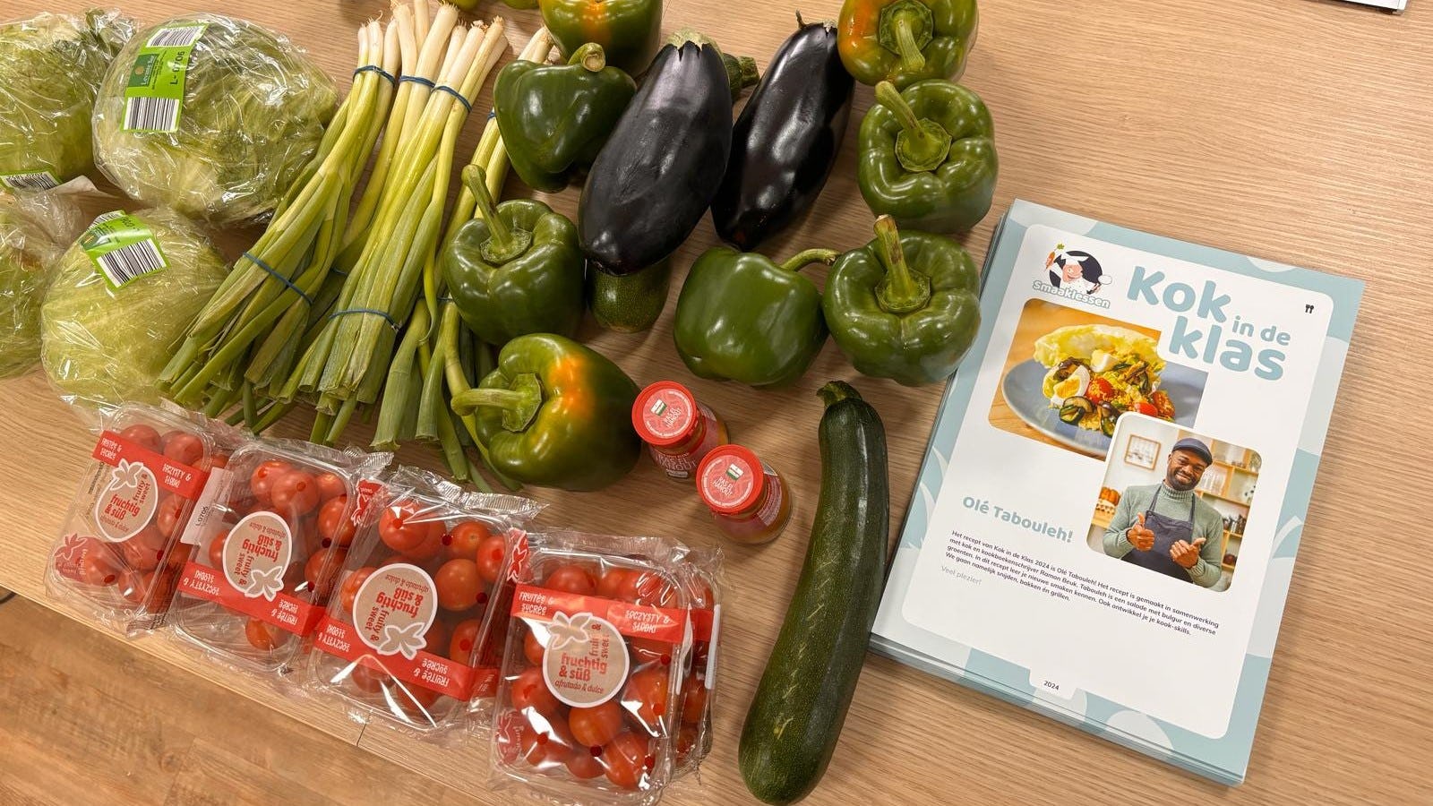 De kok in de klas met de chefs van Euro-Toques