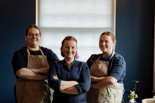 Sabine van der Weide, Ayesta van Hoek, Lieke van den Elzen (vlnr,  beeld: Peter Hermeling, BlueMonque)