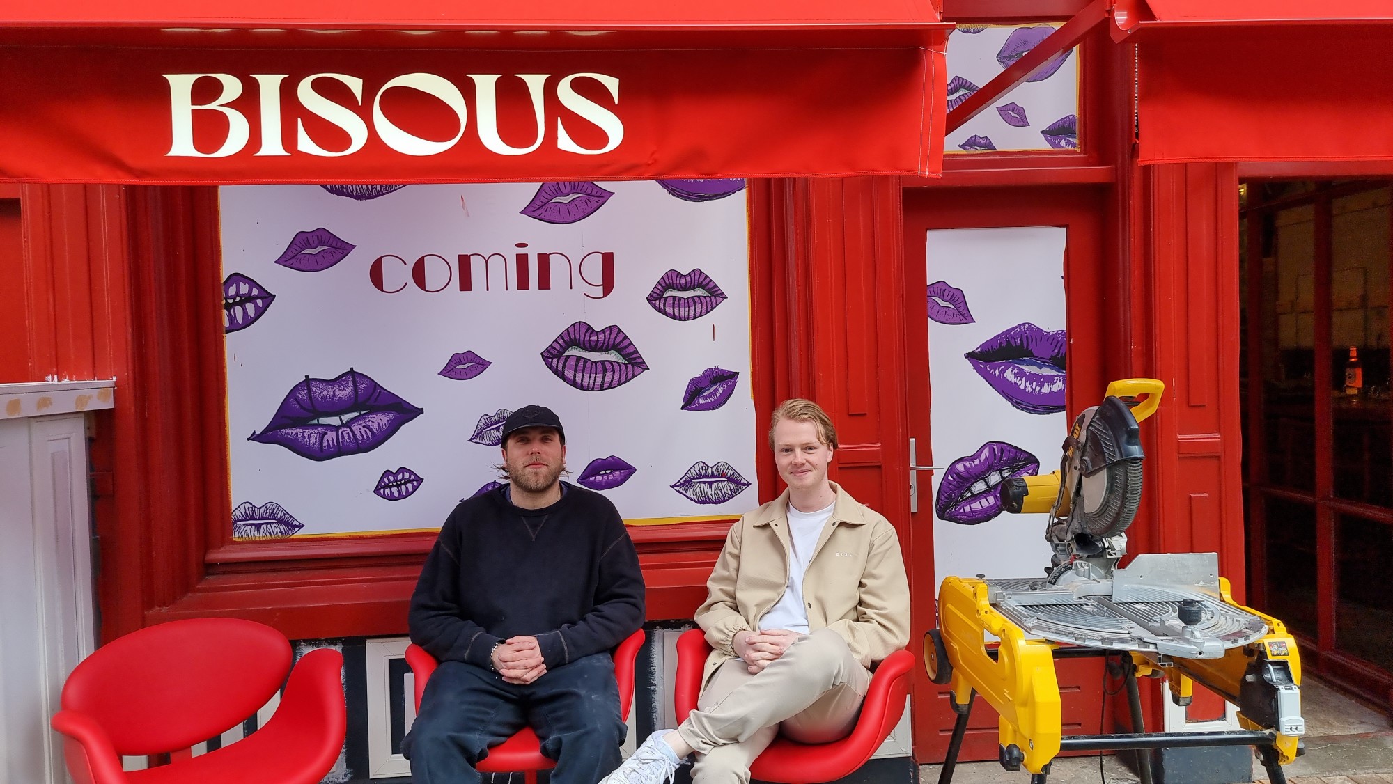 Lowie Jansen en Bas Noorman