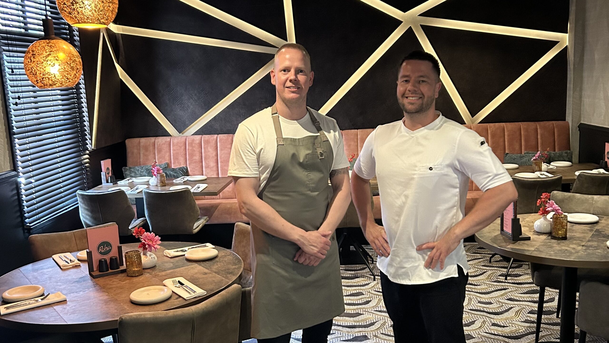 Ron (links) en Hans (rechts)