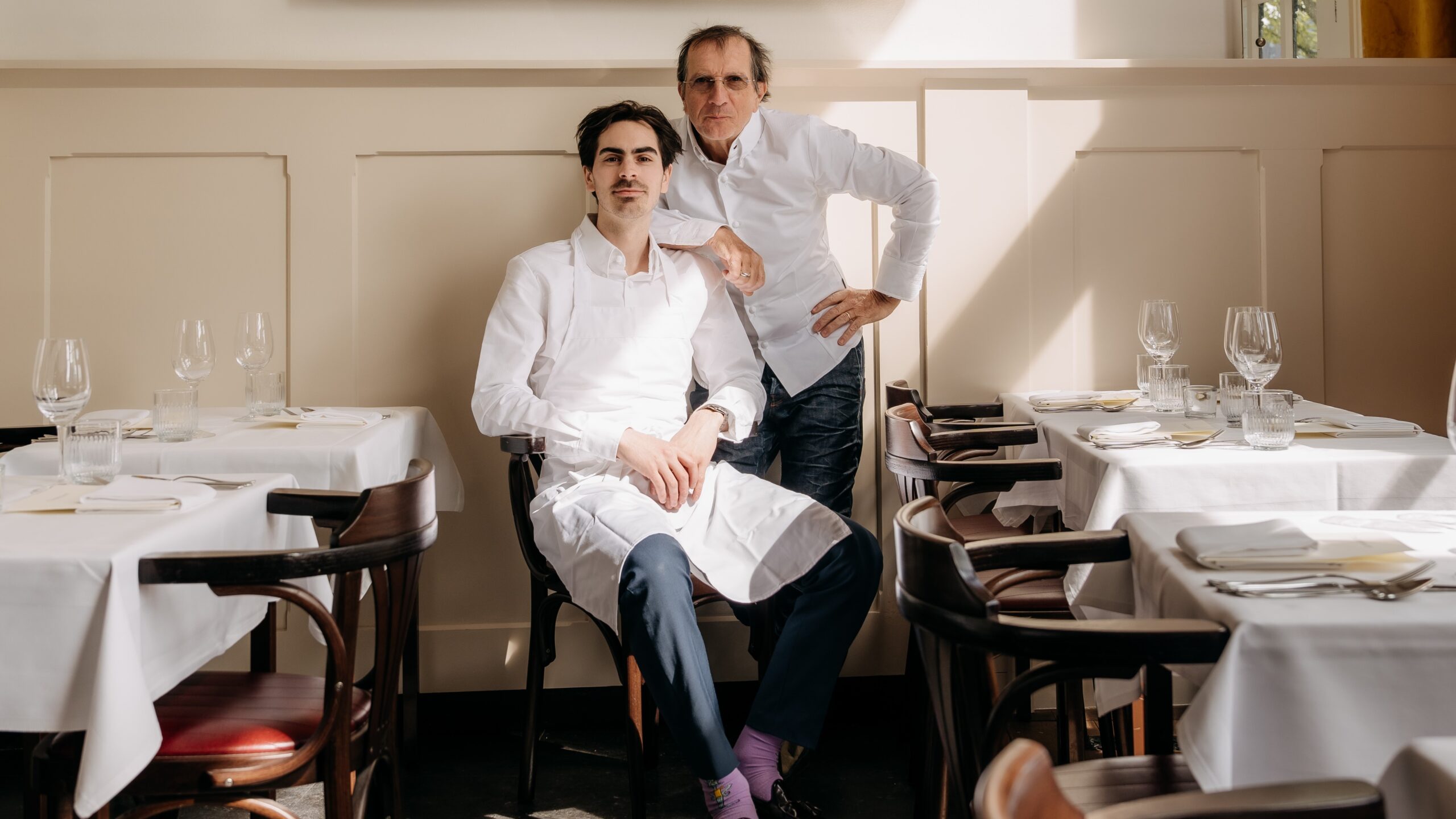 Thomas Demuth en Alain Caron. 
Foto-credits Chantal Arnts 