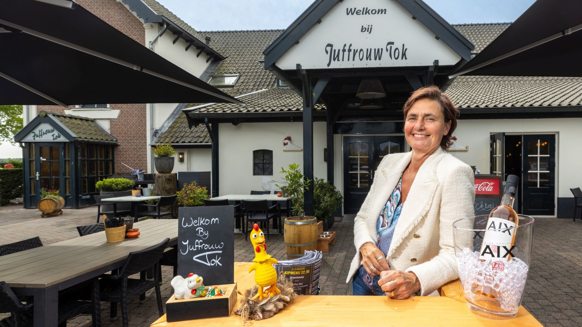 Nicolette Verheij bij Juffrouw Tok in Ede.