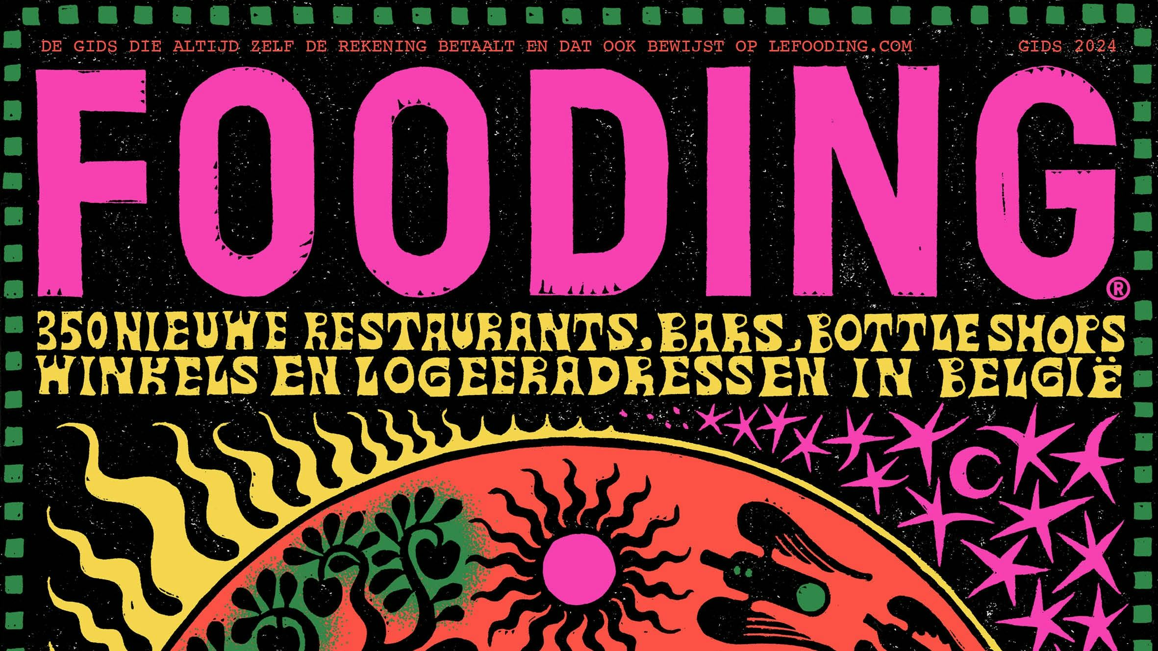De cover van Le Fooding in België (credit: Sophy Hollington)