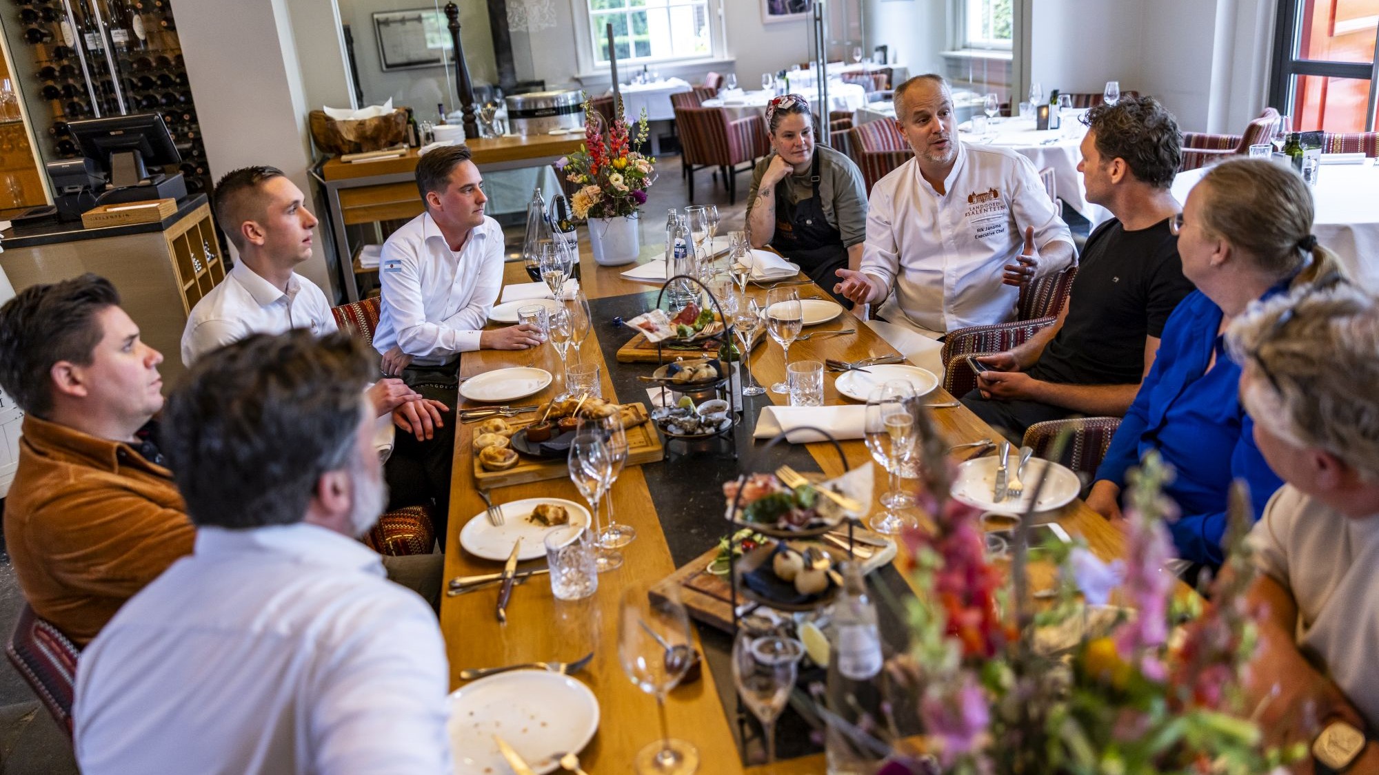 Sterchef Rik Jansma van Landgoed de Salentein aan het woord.