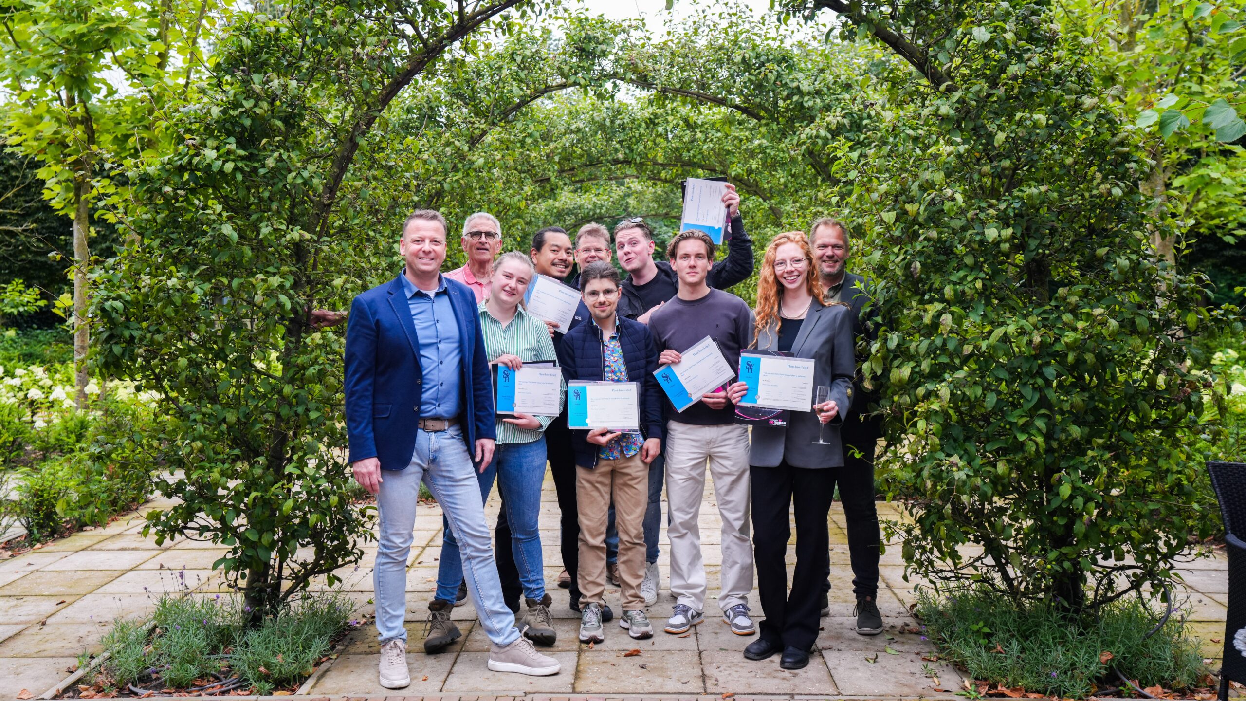 Eerste plant-based chefs slagen met vlag en wimpel voor hun diploma