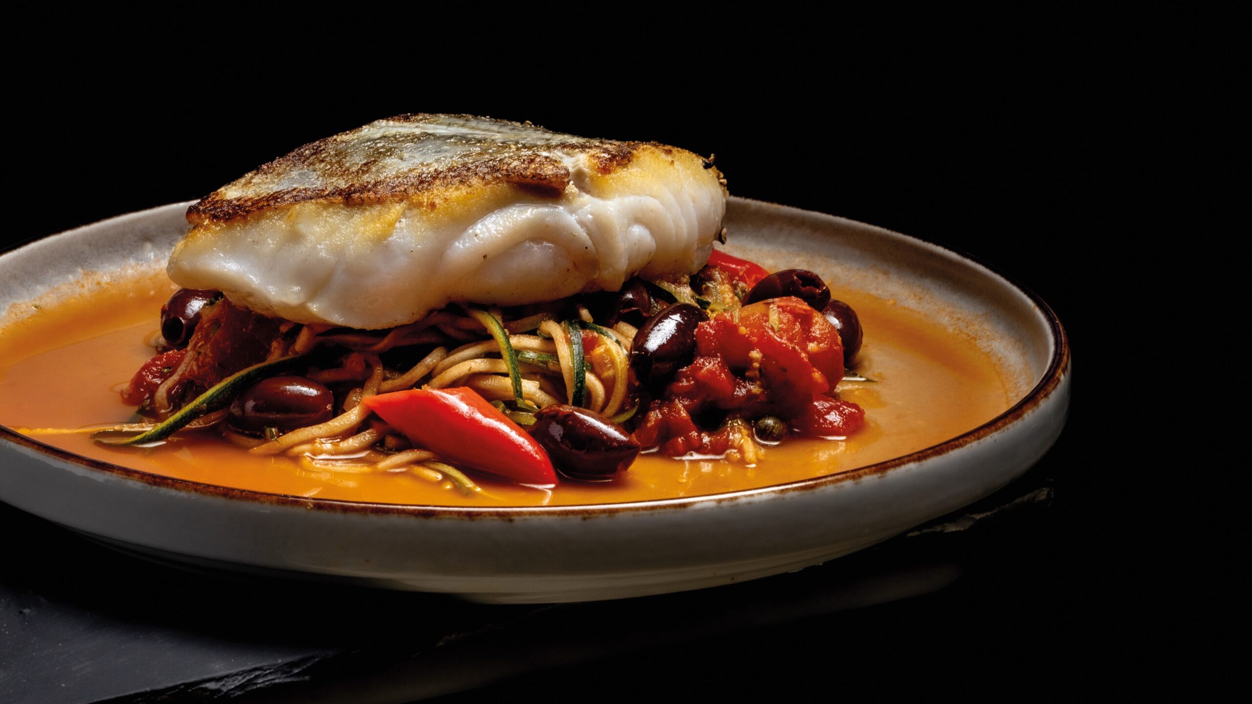 Kabeljauwgerecht van chef Remco Wubbe (foto: Marinda Baak)