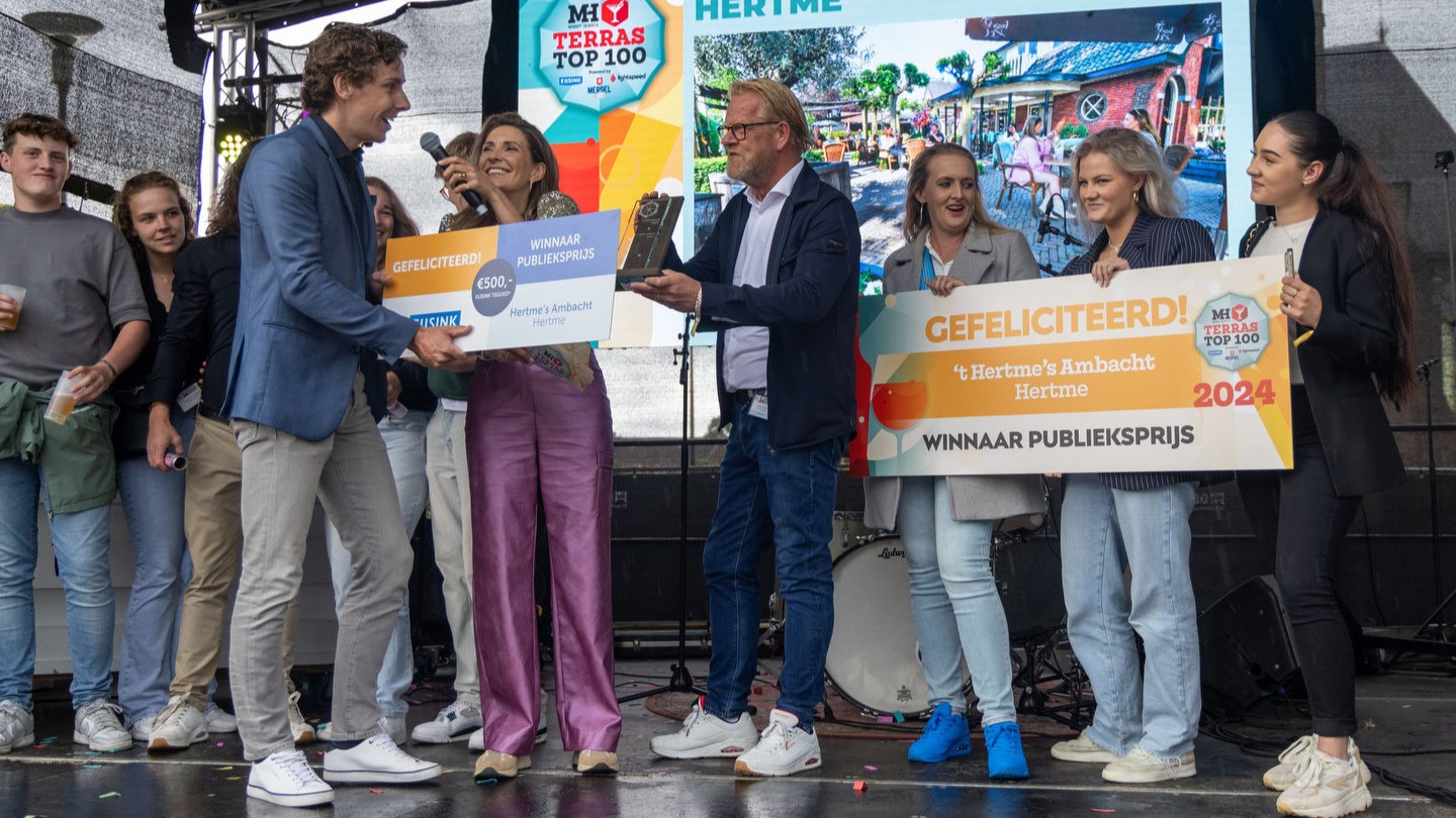 De Publieksprijs van de Terras Top 100 2024 is wederom voor Hertme's Ambacht