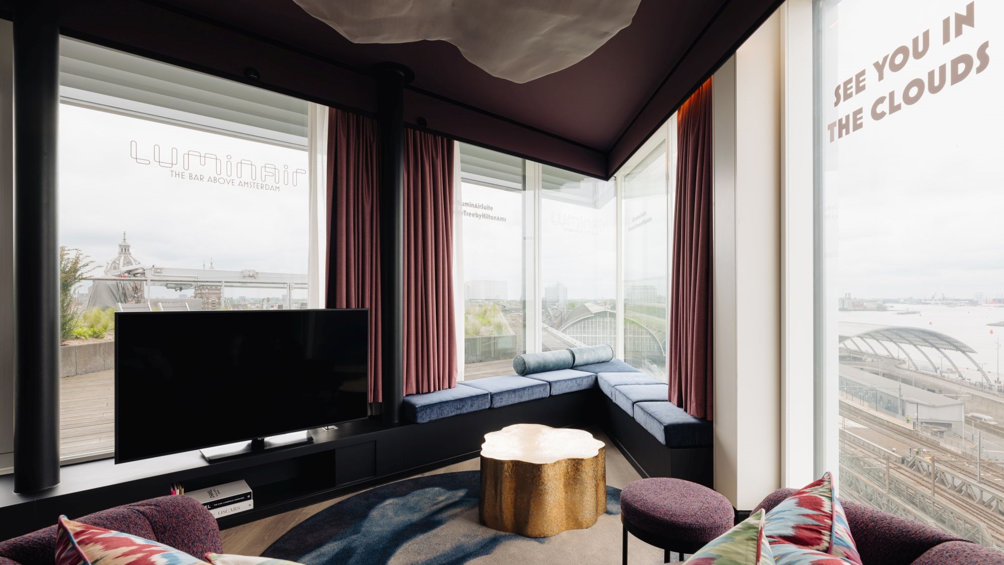 Rooftop cocktailbar LuminAir heeft nu ook een suite op hoogte