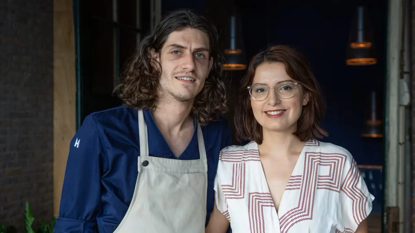 Michael van der Kroft en Emy Koster.