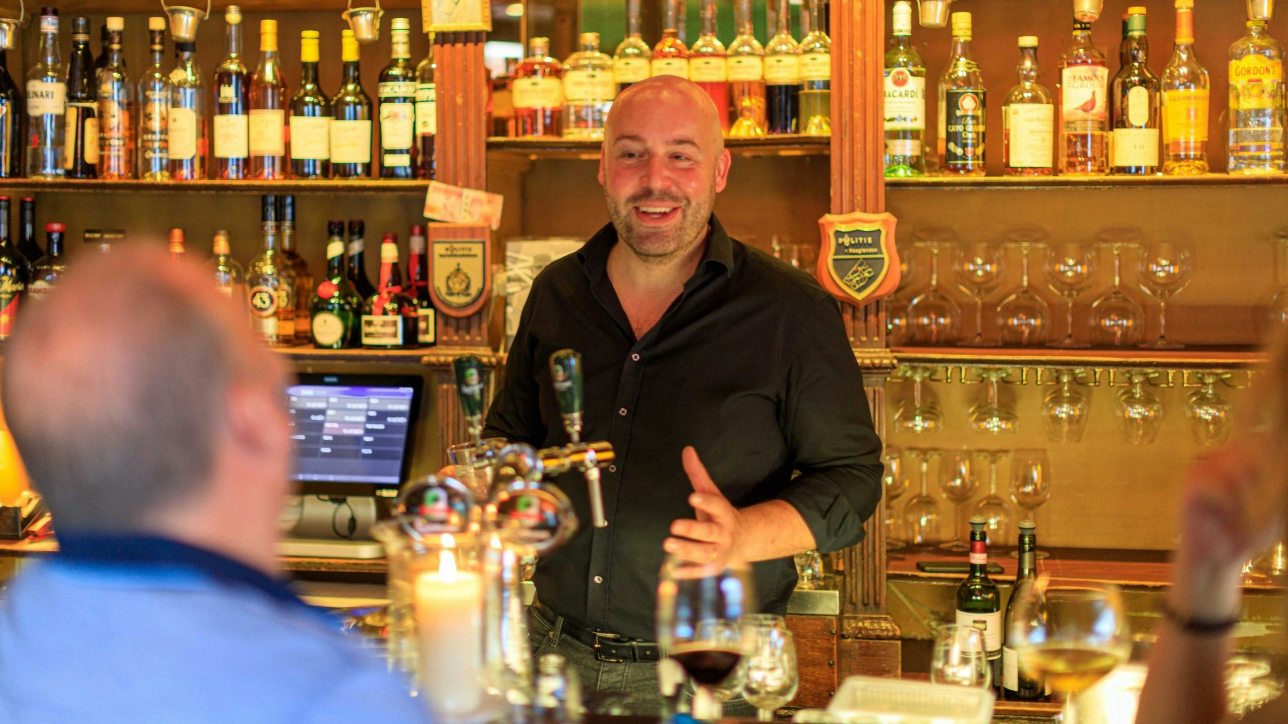 Yves van Westreenen in restaurant De Tapperij.
