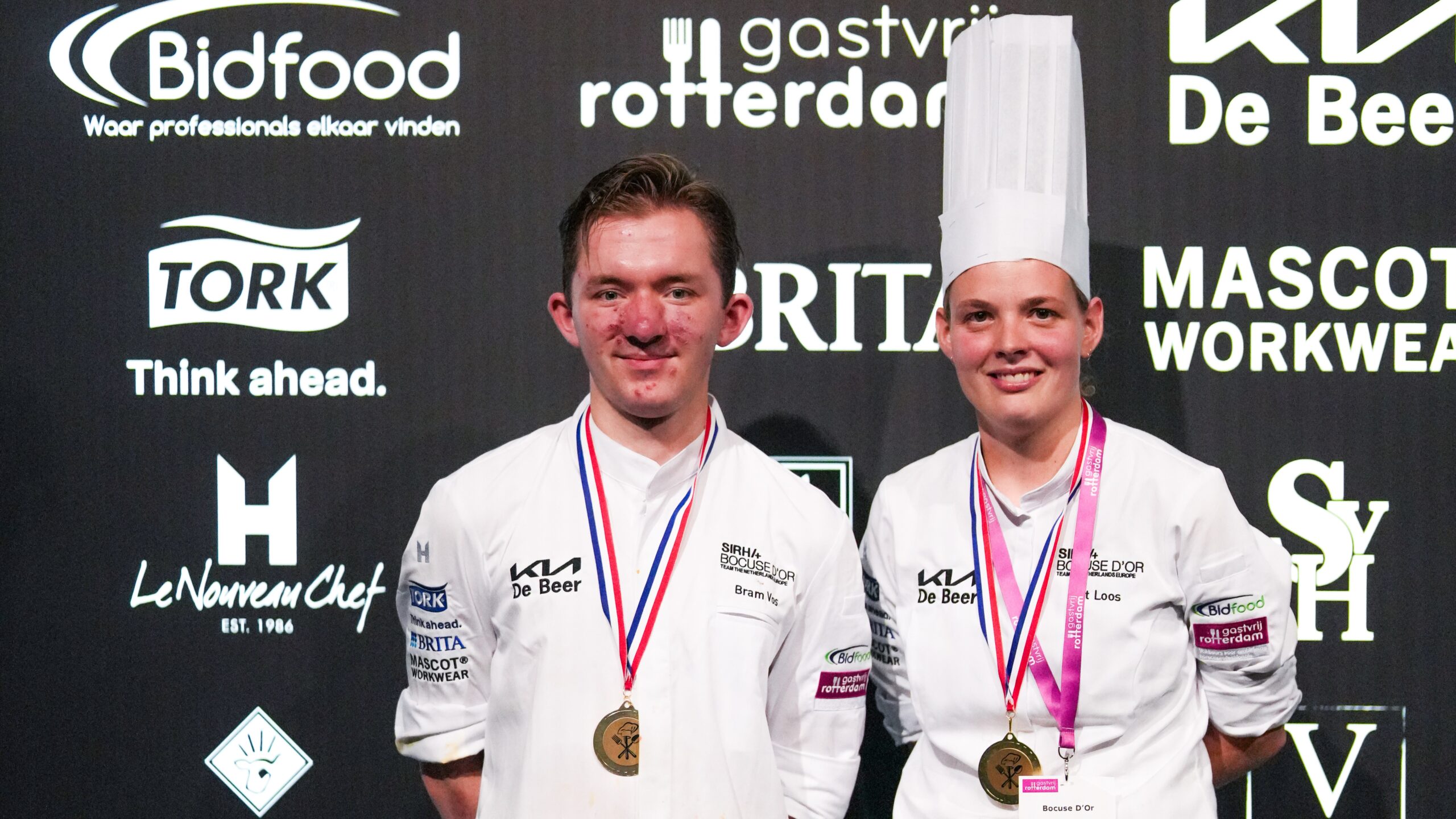 Rowin IJsseldijk en Jet Loos