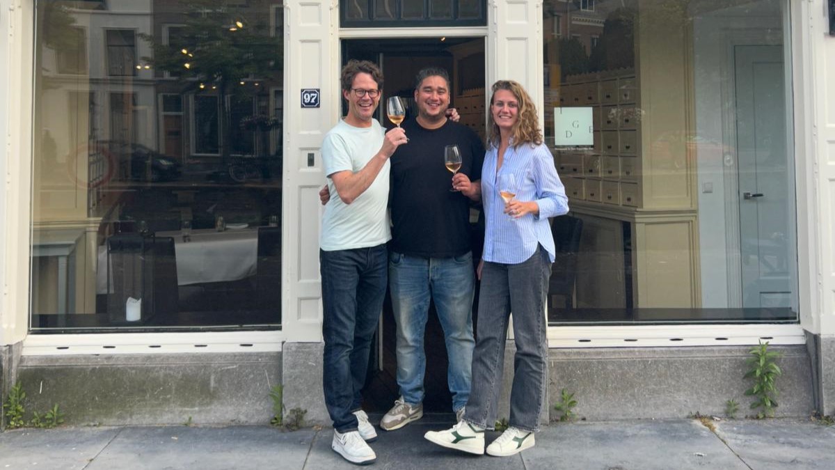 v.l.n.r. Mello de Witte, Jim Dijksterhuis en Lisa de Tombe