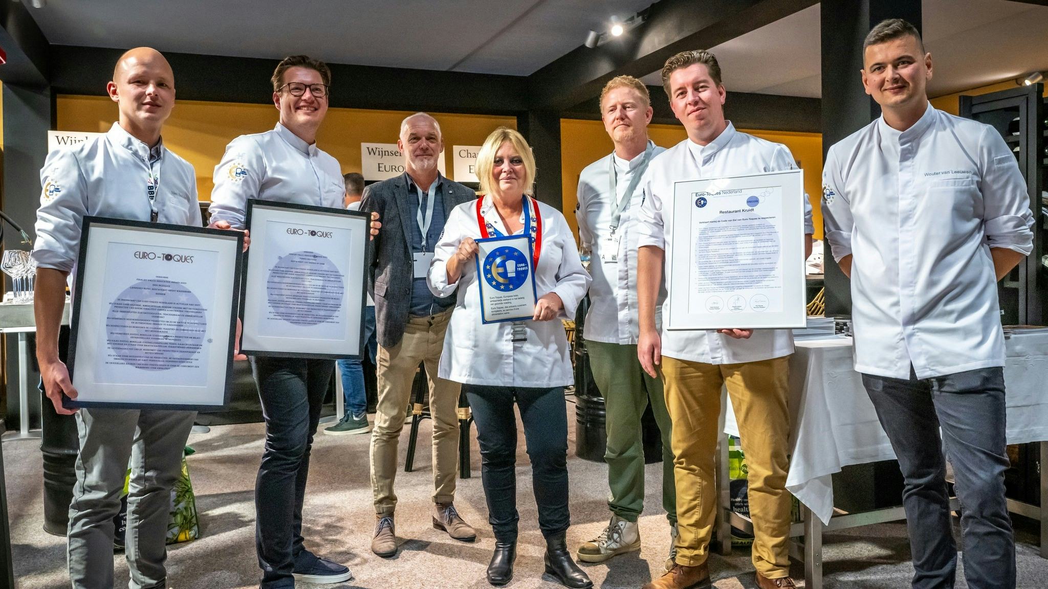 Internationale chefs bekend voor culinaire finale Euro-Toques