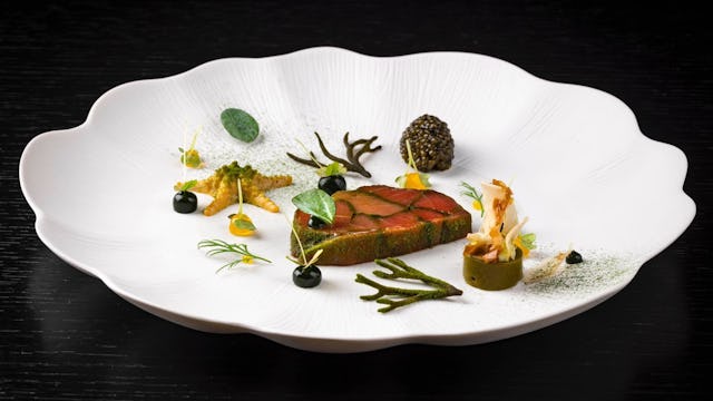 Gerechtje met tonijn.