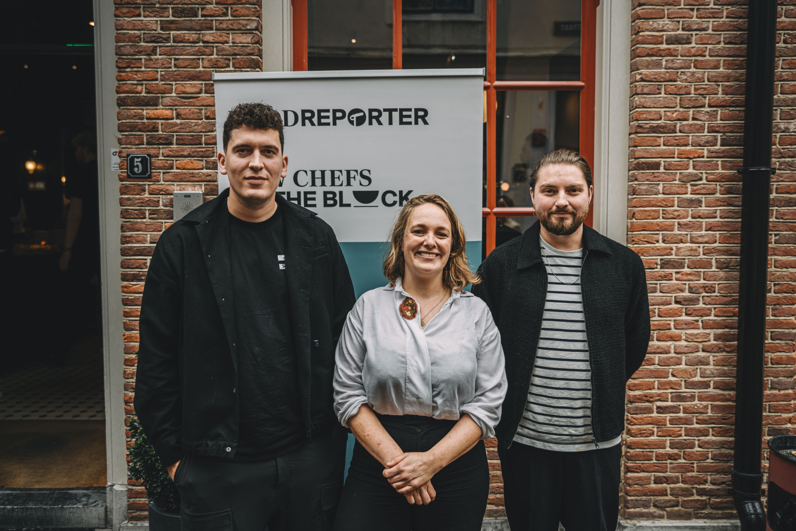 New Chefs on the Block
Dani Hoefnagels, Josephien Blom en Demian Parasmo vlnr, foto: Cobus Boele)