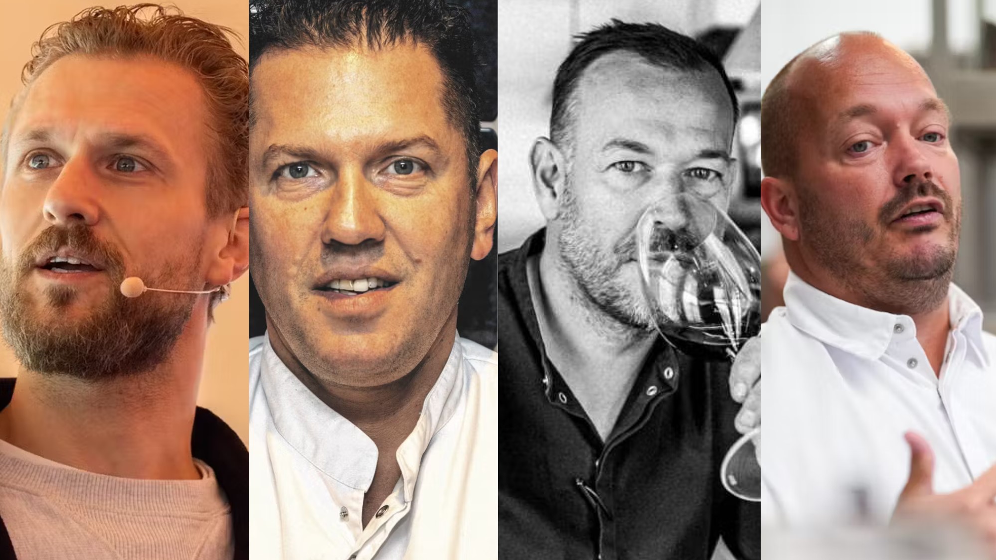 Joris Bijdendijk, Jacob Jan Boerma, Richard van Oostenbrugge en Jarno Eggen (vlnr)