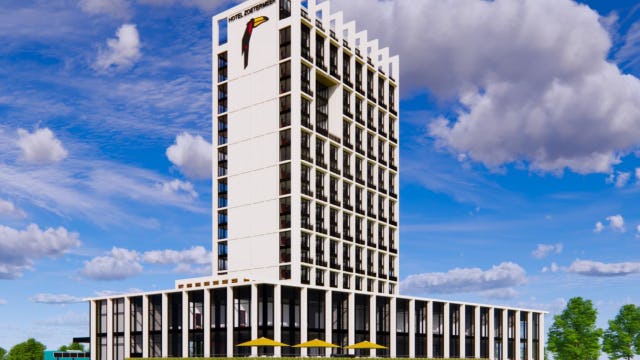 Bouw hoogste Van der Valk-hotel in Nederland van start in Zoetermeer