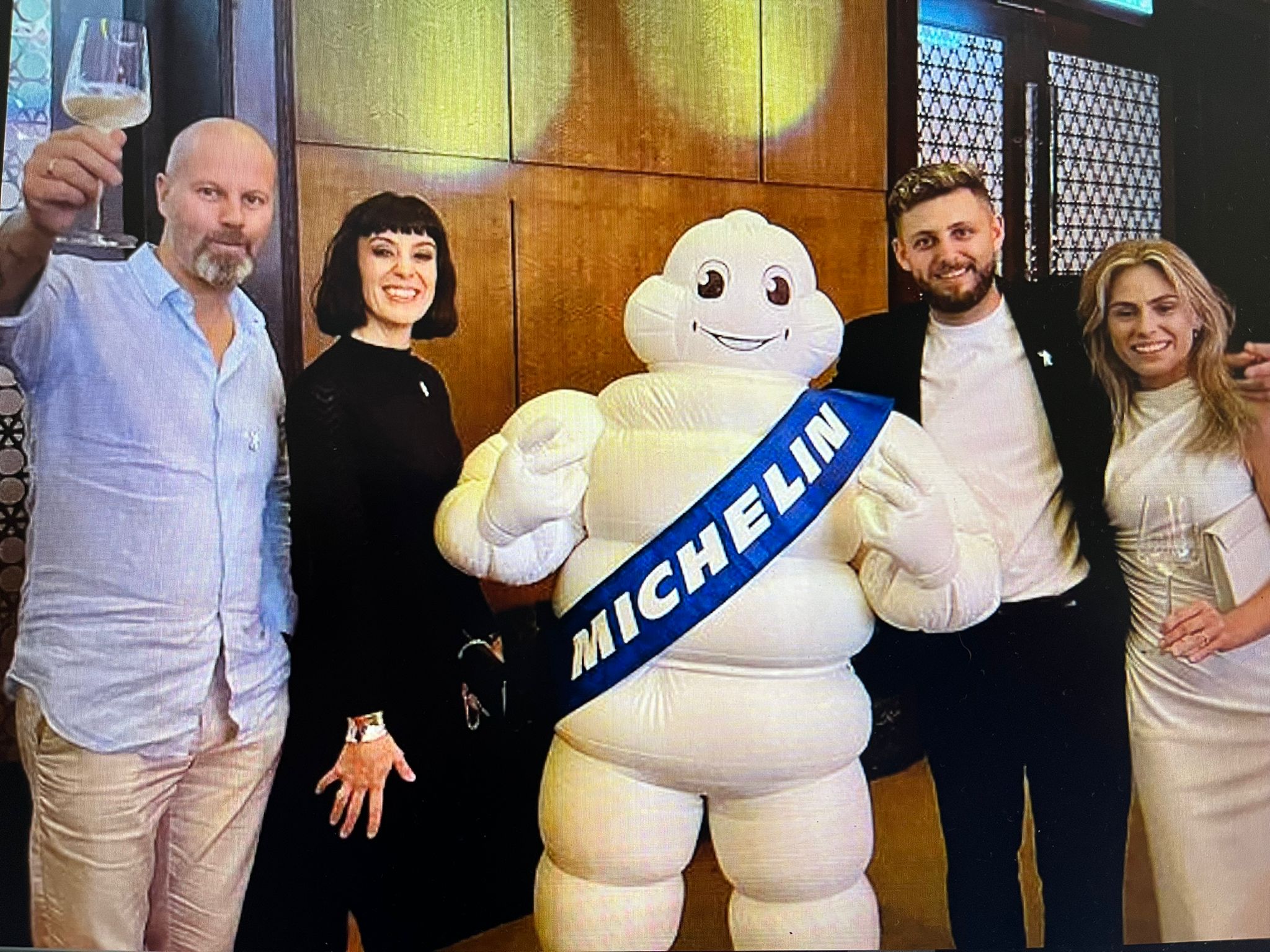 Sidney Schutte na de uitreiking in Kuala Lumpur