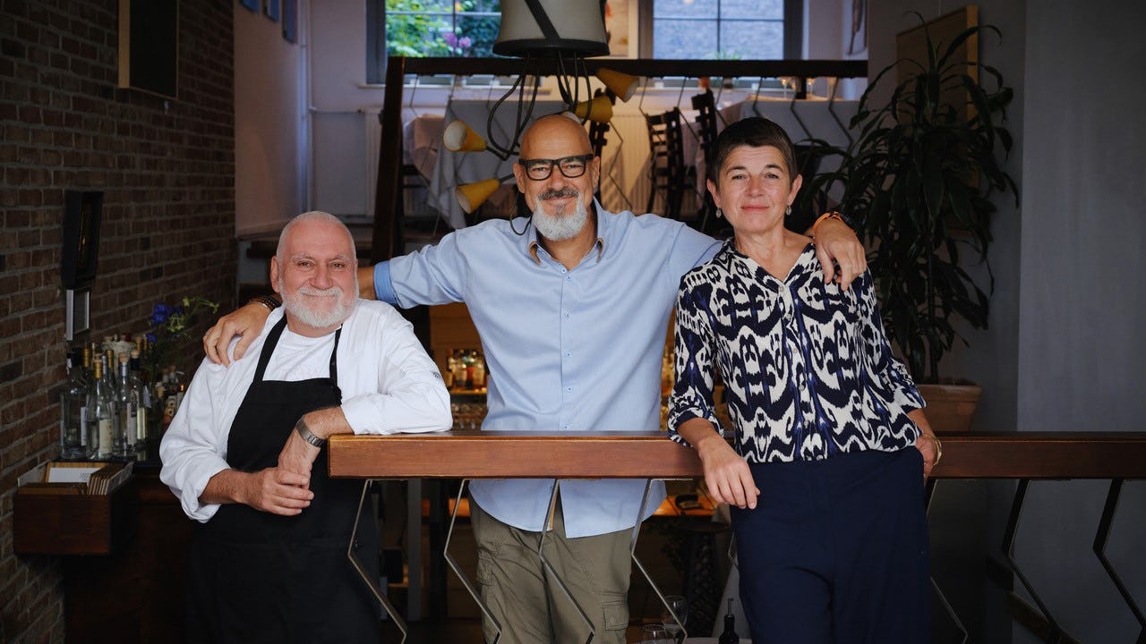 Van links naar rechts: Fabio Antonini, Raul Mini en Laura Martini. Foto: Rinze Vegelien / Today’s Brew