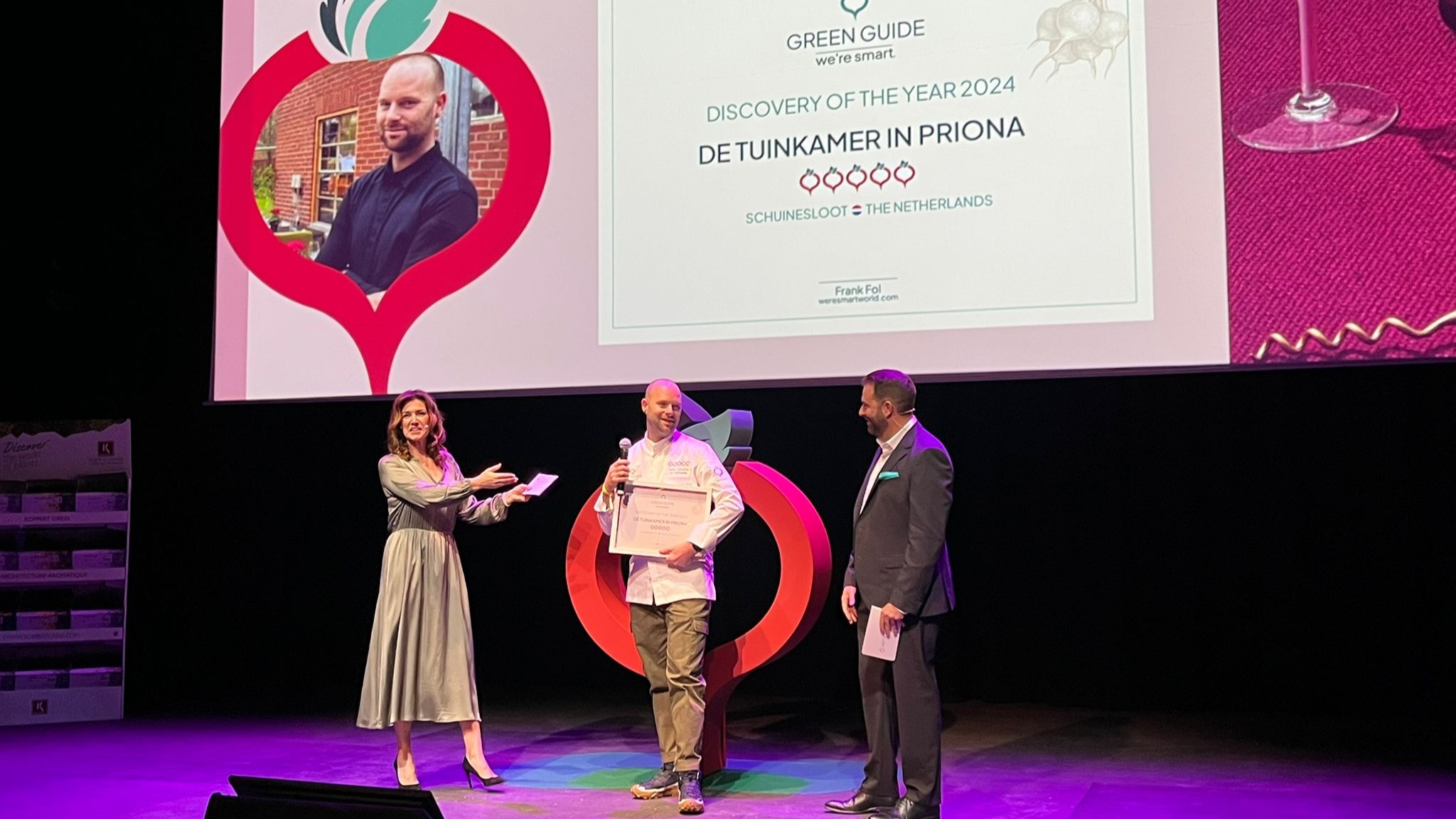 Alwin Leenhuis van restaurant De Tuinkamer