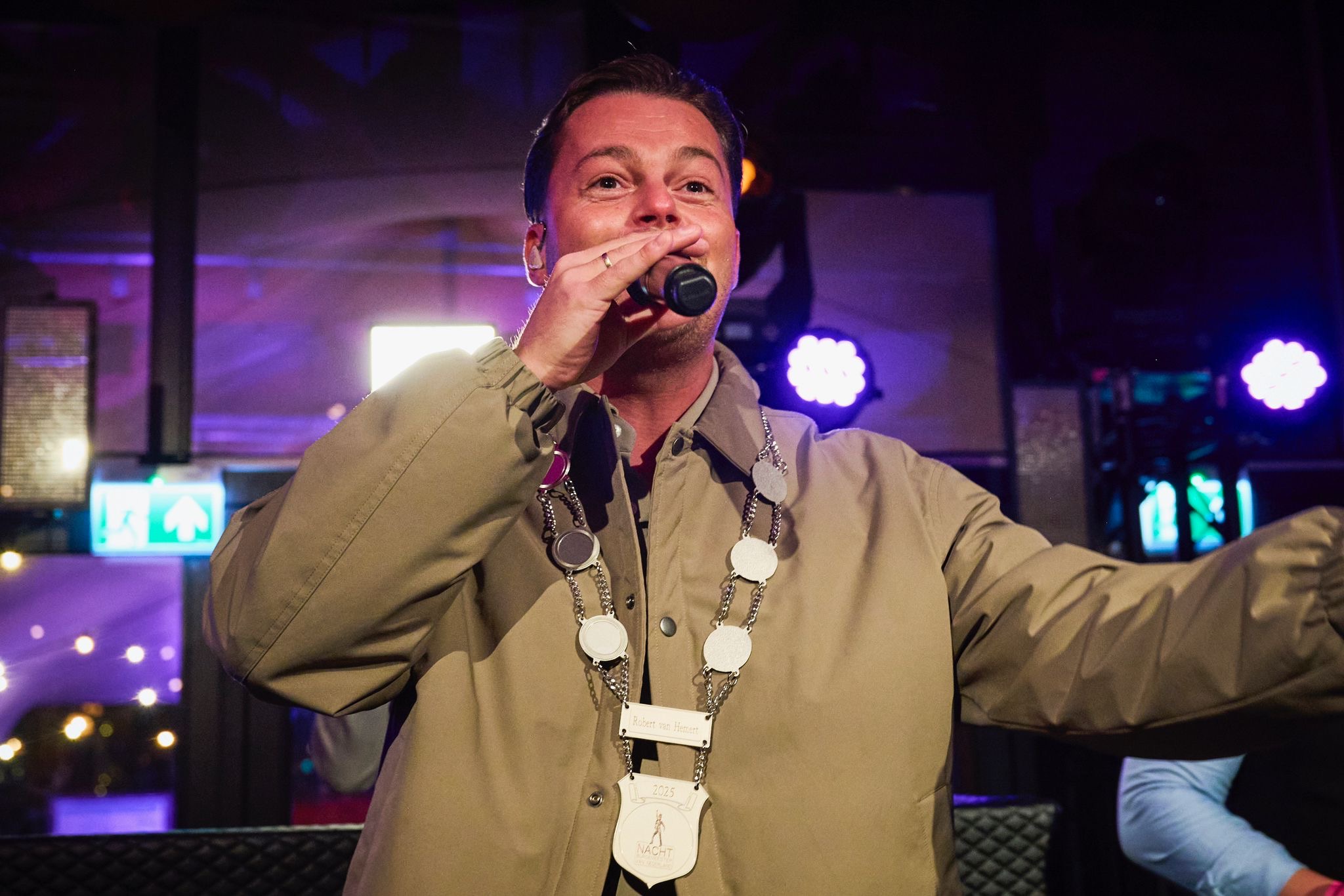 Robert van Hemert gekroond tot 10de Nachtburgemeester van Nederland 2025